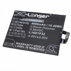 Bateria do Lenovo Phab 2 Plus, 4000 mAh