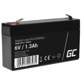 Akumulator Green Cell AGM 6V 1,3Ah