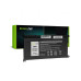 Bateria do Dell Inspiron 5378 / Latitude 3490, WDX0R, 3400 mAh