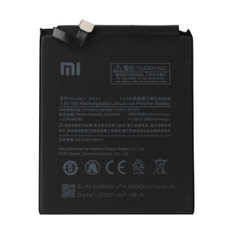 Bateria do Xiaomi Mi 5X / Mi A1 / Note 5A, oryginalna, 3000 mAh