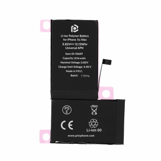 Bateria do Apple iPhone XS Max, 3174 mAh, w komplecie pasek montażowy