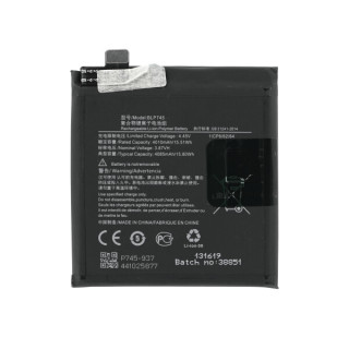 Bateria do OnePlus 7T Pro, BLP745, 3900 mAh