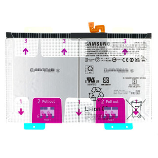 Bateria do Samsung Galaxy Tab S10 FE+ / SM-X620 / SM-X626, oryginalna, 10090 mAh