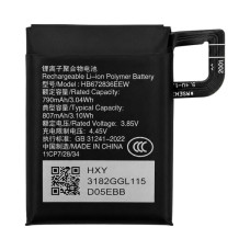 Bateria do Huawei Watch 3 Pro 48mm, HB672836EEW , 807 mAh