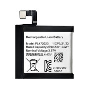 Bateria do Amazfit GTS 4 mini, PL472023, 270 mAh Bateria do Amazfit GTS 4 mini, PL472023, 270 mAh