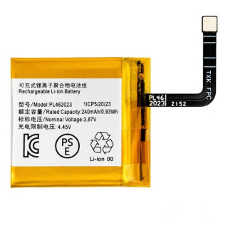 Bateria do Amazfit GTS 3, PL462023, 240 mAh