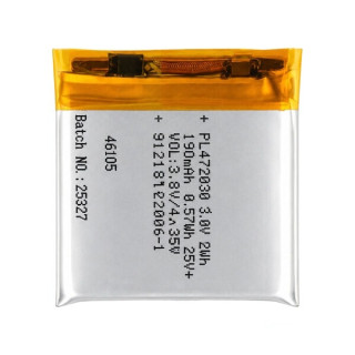 Bateria do Amazfit Bip S, PL472020V, 190 mAh Bateria do Amazfit Bip S, PL472020V, 190 mAh