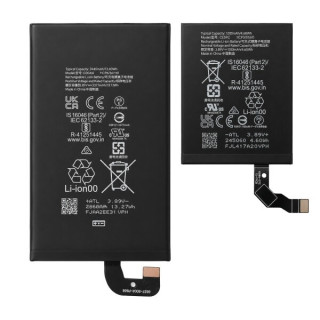 Bateria do Google Pixel 9 Pro Fold, main + sub, 3445 mAh + 1205 mAh Bateria do Google Pixel 9 Pro Fold, main + sub, 3445 mAh + 1205 mAh