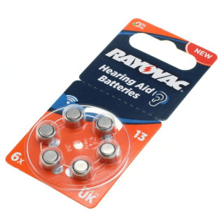 Bateria do aparatów słuchowych Rayovac PR48 / HA13, 6 szt. Bateria do aparatów słuchowych Rayovac PR48 / HA13, 6 szt.