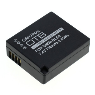 Bateria DMW-BLG10 / DMW-BLE9 do Panasonic Lumix DMC-GF3 / DMC-GF6 / DMC-TZ81, 750 mAh