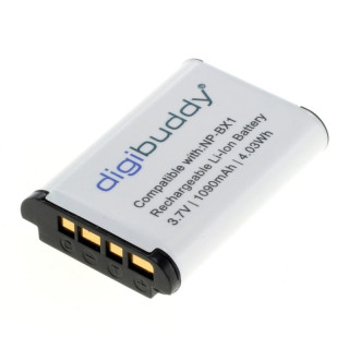 Bateria NP-BX1 do Sony Cybershot DSC-HX50 / DSC-HX300 / HDR-AS15, 1090 mAh Bateria NP-BX1 do Sony Cybershot DSC-HX50 / DSC-HX300 / HDR-AS15, 1090 mAh