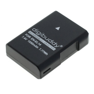 Bateria EN-EL14 do Nikona D3100 / D3400 / D5100 / D5600 / P7000, 1050 mAh Bateria EN-EL14 do Nikona D3100 / D3400 / D5100 / D5600 / P7000, 1050 mAh