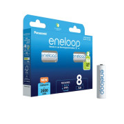 Bateria Panasonic Eneloop AA, 8 szt.
