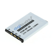 Bateria NP-20 do Casio Exilim EX-M1 / EX-Z3 / EX-S3, 700 mAh