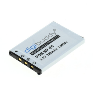 Bateria NP-20 do Casio Exilim EX-M1 / EX-Z3 / EX-S3, 700 mAh