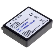 Bateria CGA-S303 do Panasonic SDR-S100 / SDR-S200 / SDR-S300, 500 mAh