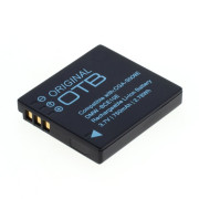 Bateria CGA-S008 do Panasonic Lumix DMC-FX30 / DMC-FS20 / DMC-FX500, 750 mAh