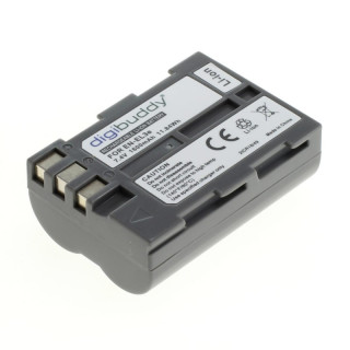Bateria EN-EL3 / EN-EL3A / EN-EL3E do Nikona D50 / D70 / D80 / D90, 1600 mAh Bateria EN-EL3 / EN-EL3A / EN-EL3E do Nikona D50 / D70 / D80 / D90, 1600 mAh
