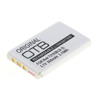 Bateria do Nokii 2100 / 3200 / 6610 / 7250, BLD-3, 850 mAh