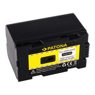 Bateria CGR-D320 / CGA-D54S do Panasonic NV-MX1 / NV-MX30 / NV-MX8 do Panasonic AG-DVC30 / NV-DS11 / NV-MX1, 1800 mAh