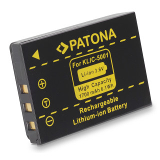 Bateria KLIC-5001 do Kodak Easy Share DX6490 / DX7440 / DX7590, 1700 mAh