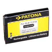 Bateria SLB-1137D do Samsunga Digimax i85 / L74 wide / NV11 / NV24 HD / NV30, 700 mAh