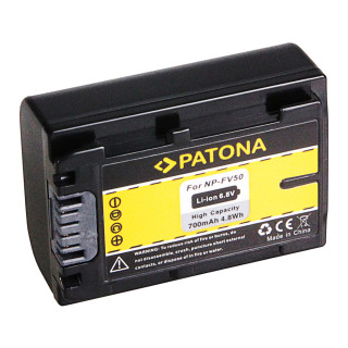 Bateria NP-FV50 do Sony DCR-SR58E / NEX-VG10 / HDR-TD30, 700 mAh