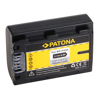 Bateria NP-FH50 / NP-FH70 do Sony DCR-DVD106 / DCR-SX30 / HDR-TG7, 700 mAh