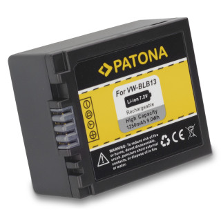 Bateria DMW-BLB13 do Panasonic Lumix DMC-G1 / DMC-G2 / DMC-G10, 1250 mAh