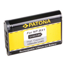 Bateria NP-BX1 do Sony Cybershot DSC-HX50 / DSC-HX300 / HDR-AS15, 1000 mAh