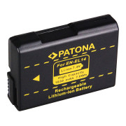 Bateria EN-EL14 do Nikona D3100 / D3400 / D5100 / D5600 / P7000, 1030 mAh
