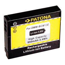 Bateria DMW-BCM13 do Panasonic Lumix DMC-FT5 / DMC-TZ40 / DMC-ZS30, 950 mAh