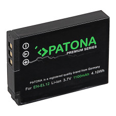 Bateria EN-EL12 do Nikona Coolpix S620 / S640 / S1000 / S8000, 1100 mAh