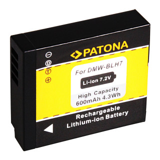 Bateria DMW-BLH7 do Panasonic Lumix DMC-GM1 / DMC-GM5, 600 mAh