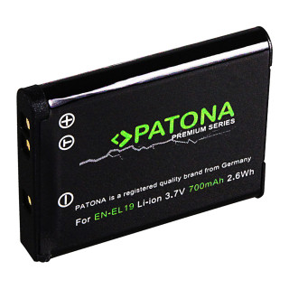 Bateria EN-EL19 / NP-BJ1 do Nikona Coolpix S2500 / S3100 / S01 / S100, 700 mAh