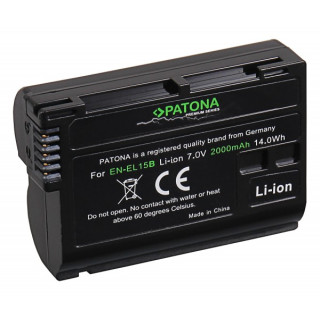 Bateria EN-EL15B / EN-EL15C do Nikona Z5 / Z6 / Z7, 2000 mAh