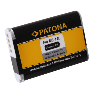 Bateria NB-12L do Canona Legria Mini X / Vivia Mini X / PowerShot G1 X Mark 2, 1800 mAh 