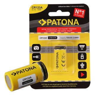 Bateria CR123A, Li-Ion, 700 mAh