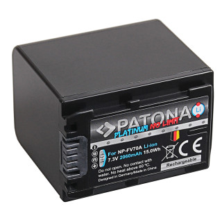 Bateria NP-FV70 do Sony DCR-DVD103 / DCR-DVD105 / DCR-DVD106, 2060 mAh