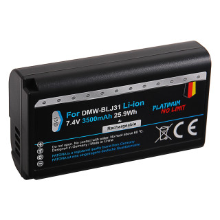Bateria DMW-BLJ31 do Panasonic Lumix DC-S1 / DC-S1H / DC-S1R, 3500 mAh