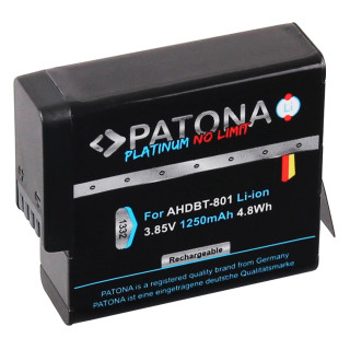 Bateria do GoPro Hero 5 / Hero 6 / Hero 7 / Hero 8, 1250 mAh