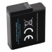 Bateria do GoPro Hero 5 / Hero 6 / Hero 7 / Hero 8, 1250 mAh