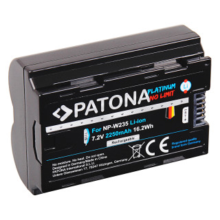 Bateria NP-W235 do Fuji FinePix XT4, 2250 mAh