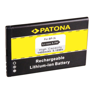 Bateria do Nokii Lumia 610 / Lumia 610C / Lumia 710, BP-3L, 1300 mAh