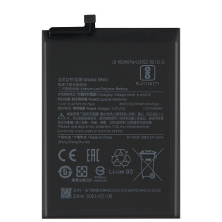 Bateria do Xiaomi Redmi Note 9 Pro / Note 10 Pro 4G, BN53, oryginalna, 5020 mAh Bateria do Xiaomi Redmi Note 9 Pro / Note 10 Pro 4G, BN53, oryginalna, 5020 mAh