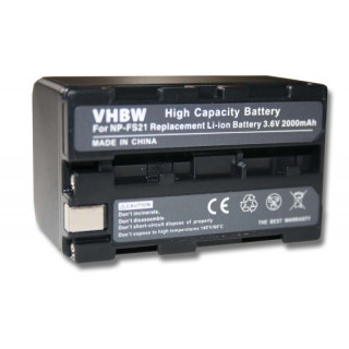 Bateria NP-FS20 / NP-FS21 do Sony CCD-CR1 / DCR-PC1 / DSC-F55K, 2000 mAh