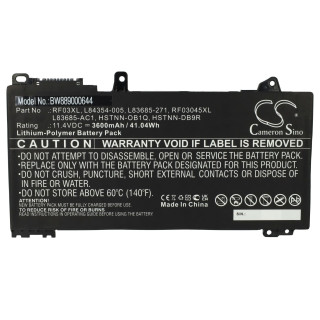 Bateria do HP Pavilion X360 14 / ProBook 455 G7, RF03XL, 3600 mAh