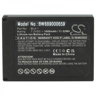 Bateria BLX-1 do systemu Olympus OM OM-1, 1600 mAh