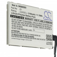 Bateria do GlocalMe U2 / U2S / U2CS, 3100 mAh