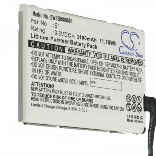 Bateria do GlocalMe U2 / U2S / U2CS, 3100 mAh